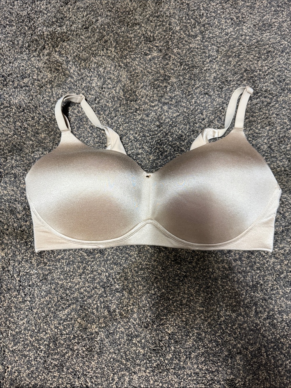 Cacique Smooth Nude T-Shirt Bra in Light Beige Lightly Lined 36DDD No Wire A1506